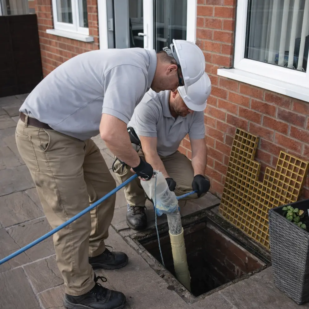 Blocked drain repair service in Epping